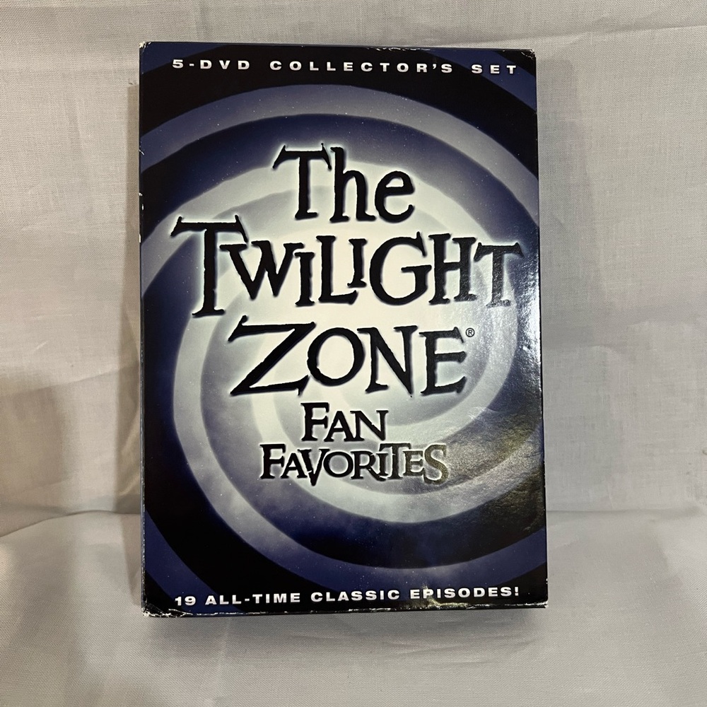 **Clearance Discounted** The Twilight Zone 5 DVD Collector Set 19 Episodes